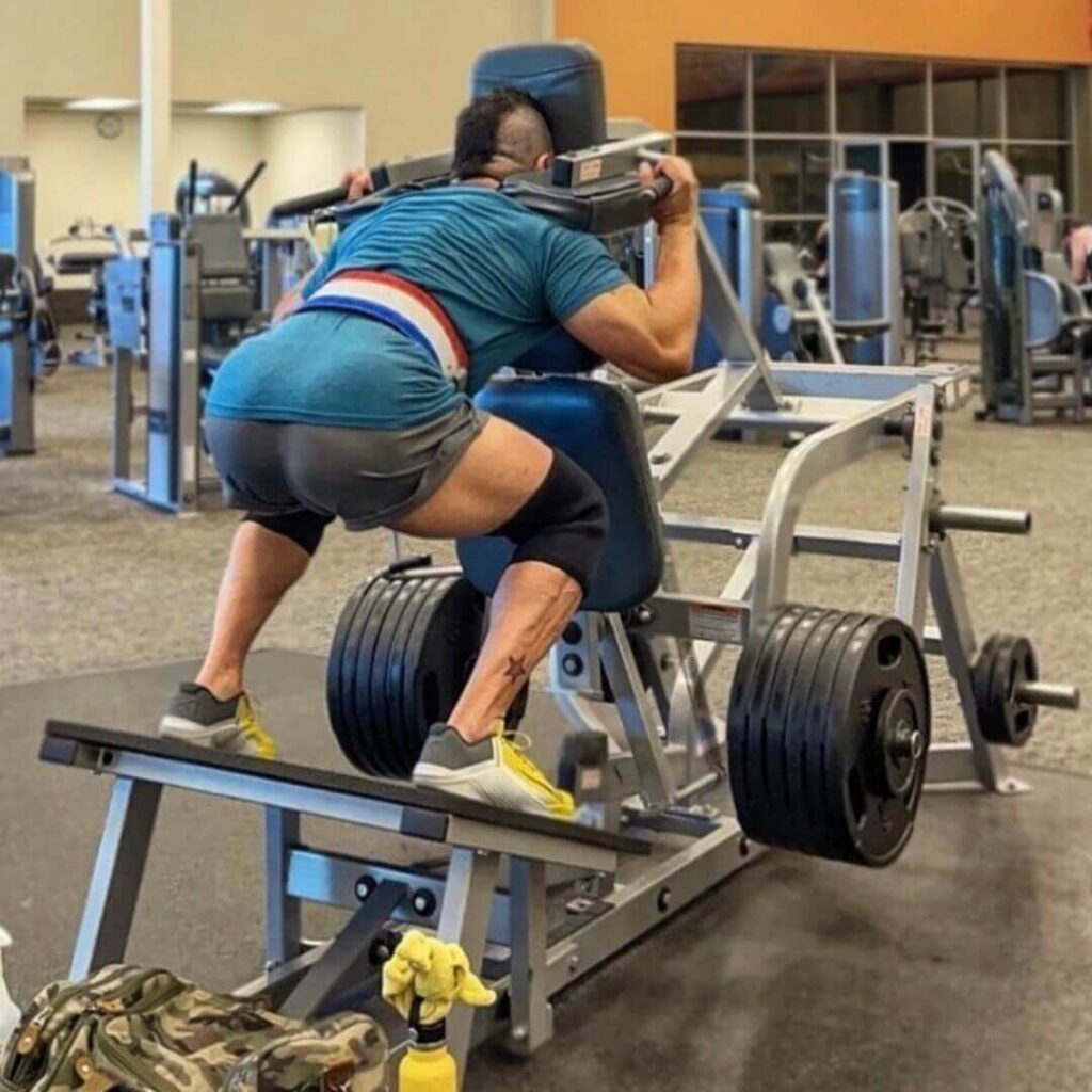 reverse v squat