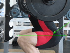 squat depth example