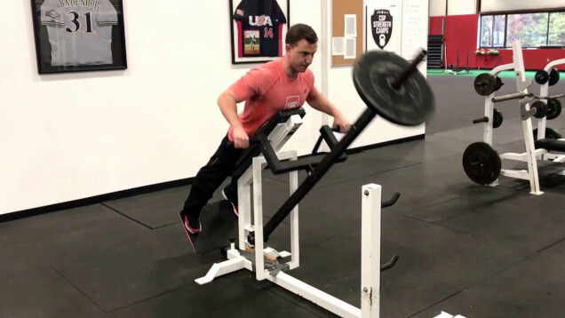chest assisted t bar row
